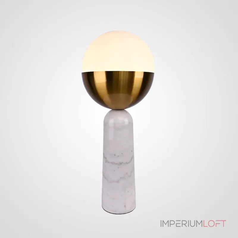 Настольная лампа Marble Globe White от ImperiumLoft Настольная лампа Marble Globe White от ImperiumLoft