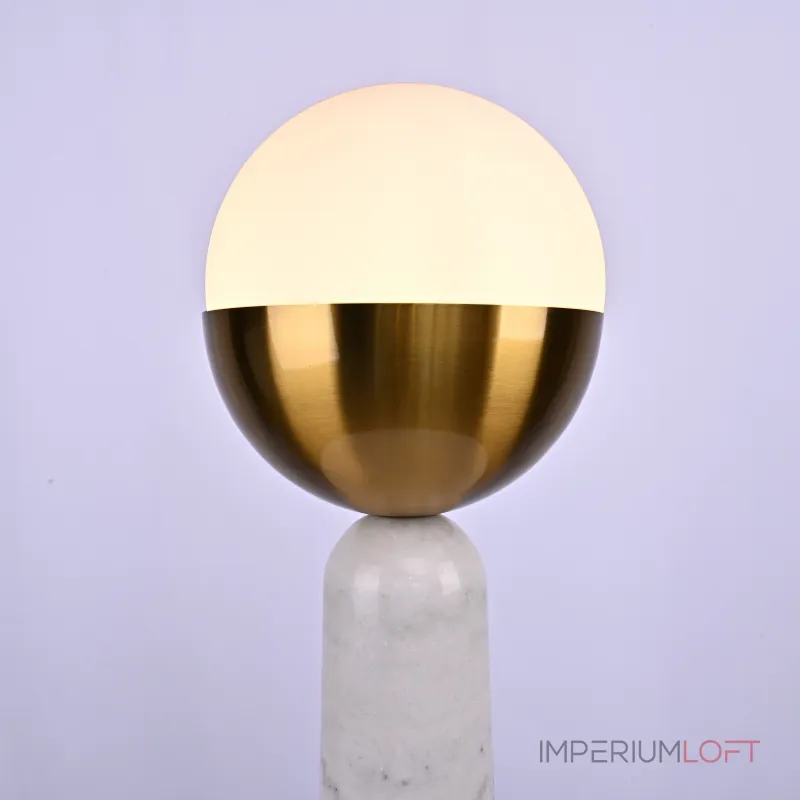 Настольная лампа Marble Globe White от ImperiumLoft Настольная лампа Marble Globe White от ImperiumLoft