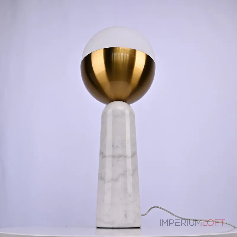 Настольная лампа Marble Globe White от ImperiumLoft Настольная лампа Marble Globe White от ImperiumLoft