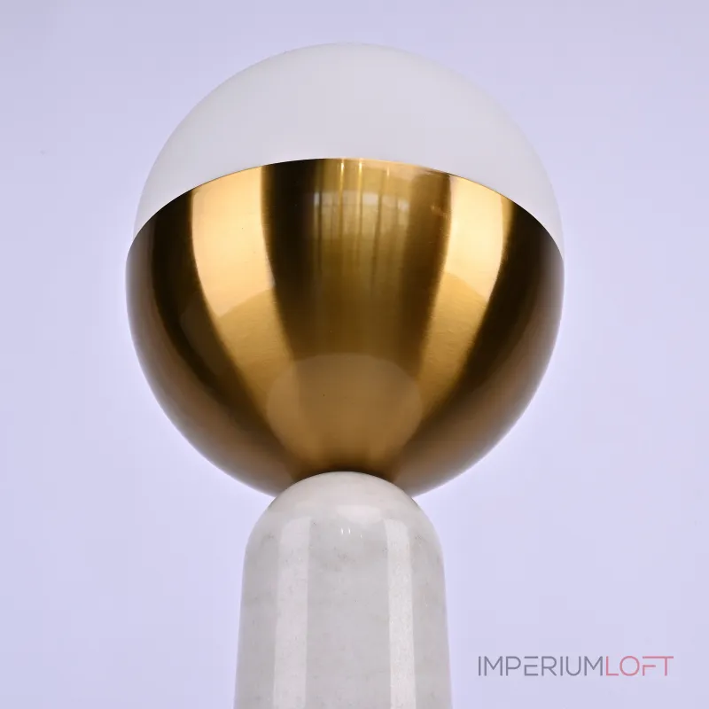 Настольная лампа Marble Globe White от ImperiumLoft Настольная лампа Marble Globe White от ImperiumLoft
