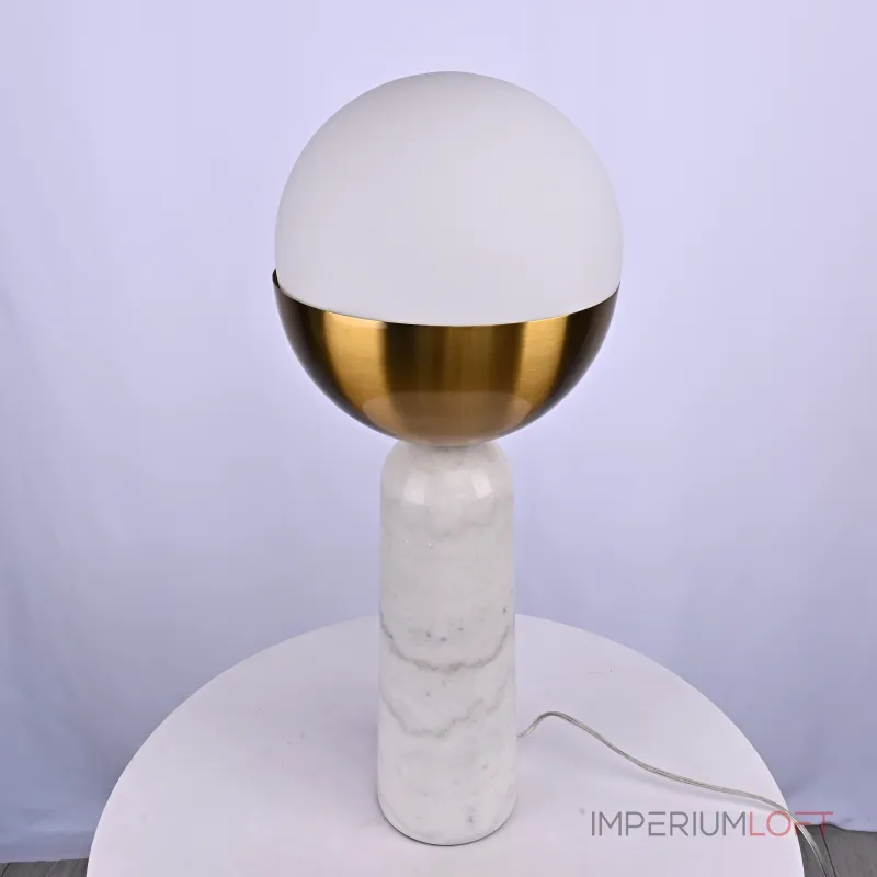 Настольная лампа Marble Globe White от ImperiumLoft Настольная лампа Marble Globe White от ImperiumLoft