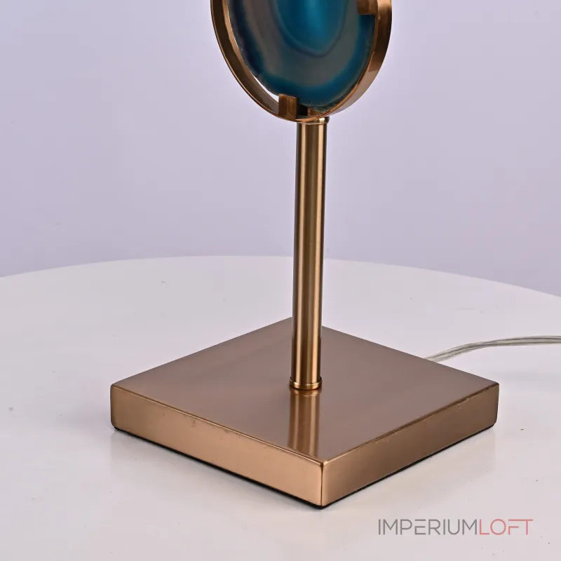 Настольная лампа Blue Agate Table Lamp от ImperiumLoft