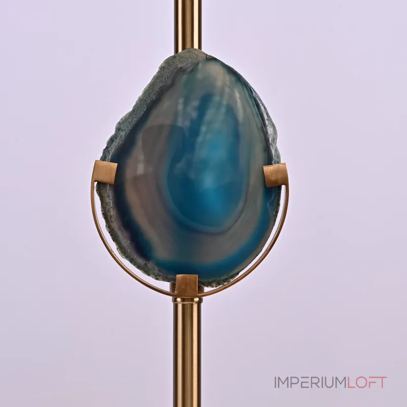 Настольная лампа Blue Agate Table Lamp от ImperiumLoft