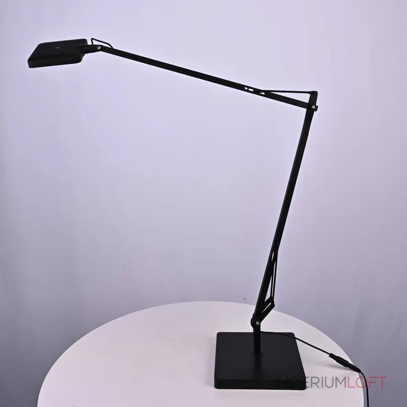 Настольная лампа Kelvin LED Base Shiny black F331103 от ImperiumLoft