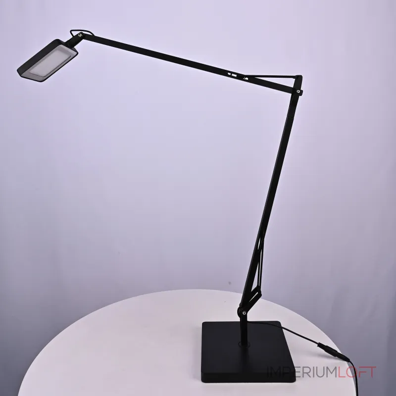 Настольная лампа Kelvin LED Base Shiny black F331103 от ImperiumLoft