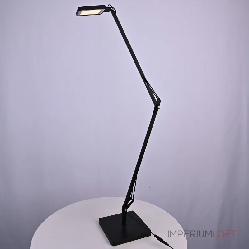 Настольная лампа Kelvin LED Base Shiny black F331103 от ImperiumLoft