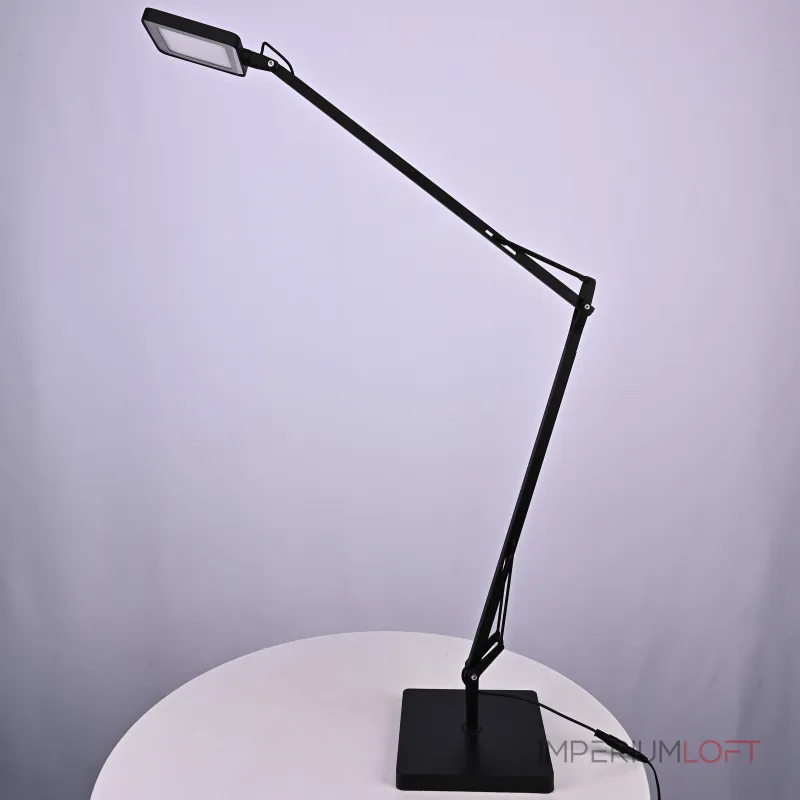 Настольная лампа Kelvin LED Base Shiny black F331103 от ImperiumLoft