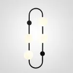 Настенное бра HOOP WALL H77 Black от ImperiumLoft