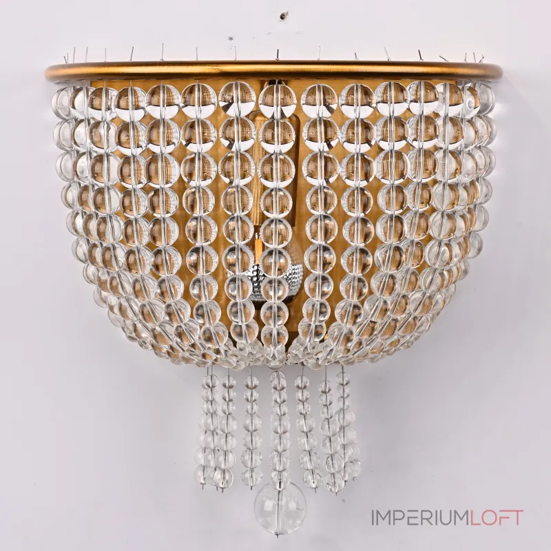 Бра Jacqueline Sconce Brass от ImperiumLoft