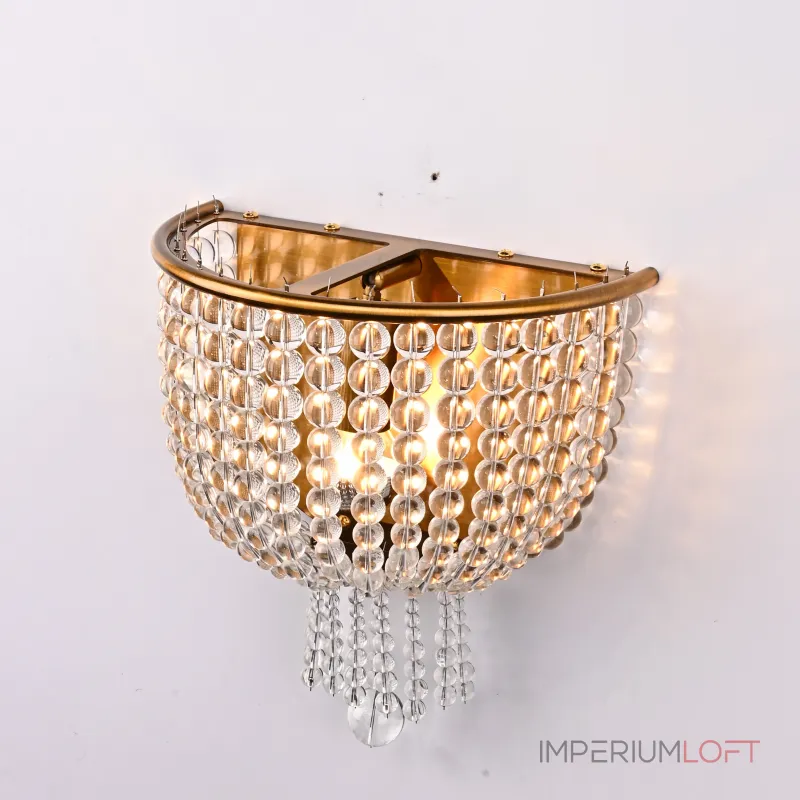 Бра Jacqueline Sconce Brass от ImperiumLoft