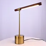 Уникальная настольная лампа KEMI Gold от ImperiumLoft