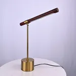 Уникальная настольная лампа KEMI Gold от ImperiumLoft