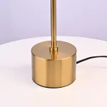 Уникальная настольная лампа KEMI Gold от ImperiumLoft