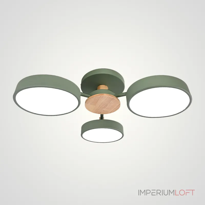 Потолочная люстра MOVE 3 Green от ImperiumLoft Потолочная люстра MOVE 3 Green от ImperiumLoft