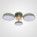 Потолочная люстра MOVE 3 Green от ImperiumLoft