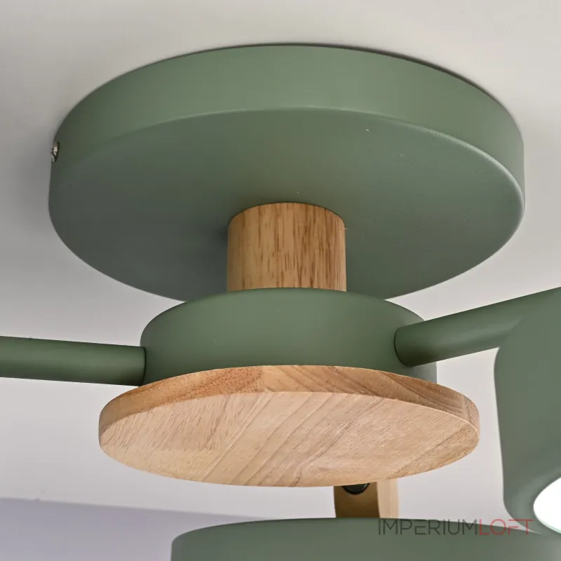 Потолочная люстра MOVE 3 Green от ImperiumLoft Потолочная люстра MOVE 3 Green от ImperiumLoft