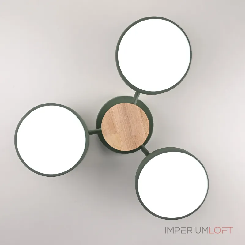 Потолочная люстра MOVE 3 Green от ImperiumLoft Потолочная люстра MOVE 3 Green от ImperiumLoft