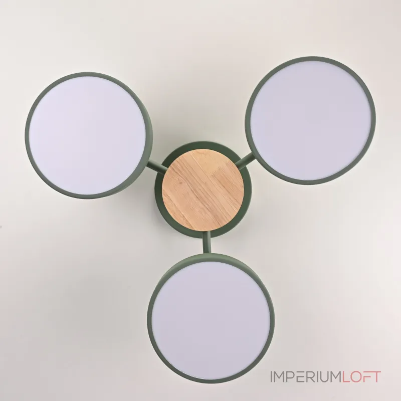 Потолочная люстра MOVE 3 Green от ImperiumLoft Потолочная люстра MOVE 3 Green от ImperiumLoft