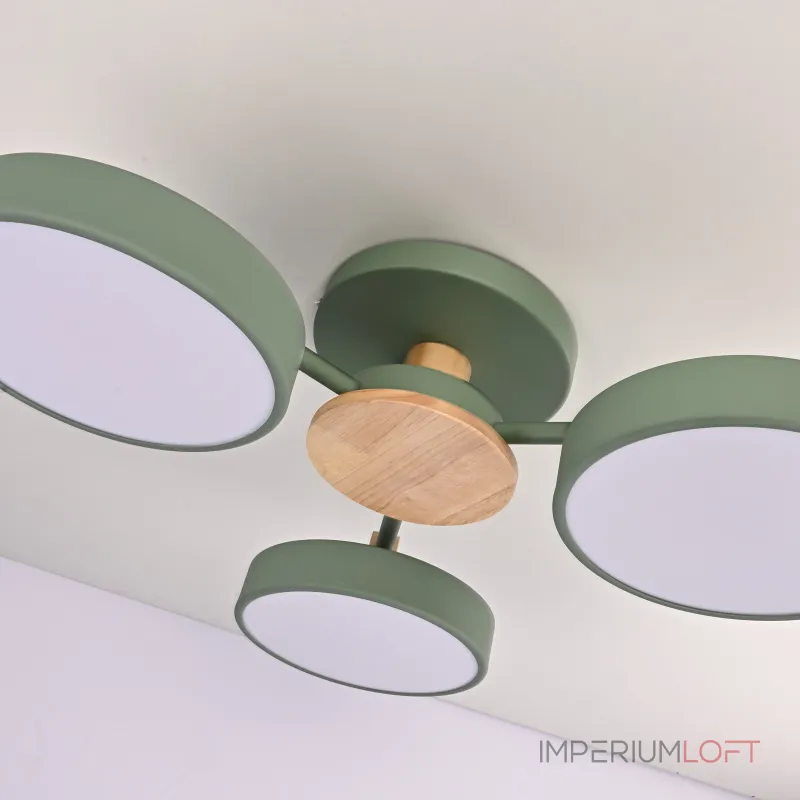 Потолочная люстра MOVE 3 Green от ImperiumLoft Потолочная люстра MOVE 3 Green от ImperiumLoft