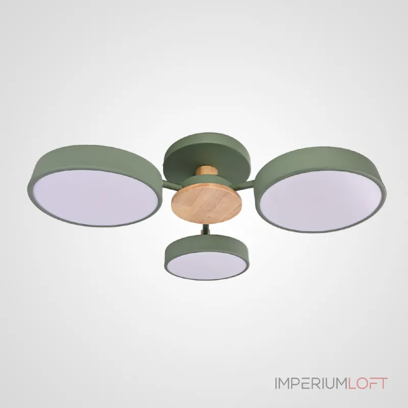 Потолочная люстра MOVE 3 Green от ImperiumLoft Потолочная люстра MOVE 3 Green от ImperiumLoft