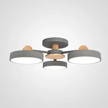 Потолочная люстра MOVE 3 Gray