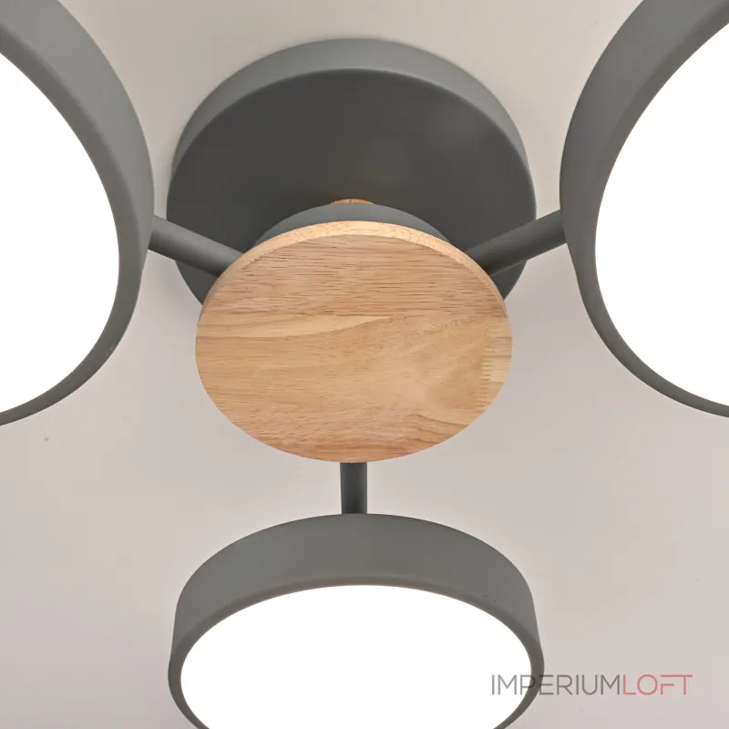 Потолочная люстра MOVE 3 Gray от ImperiumLoft Потолочная люстра MOVE 3 Gray от ImperiumLoft