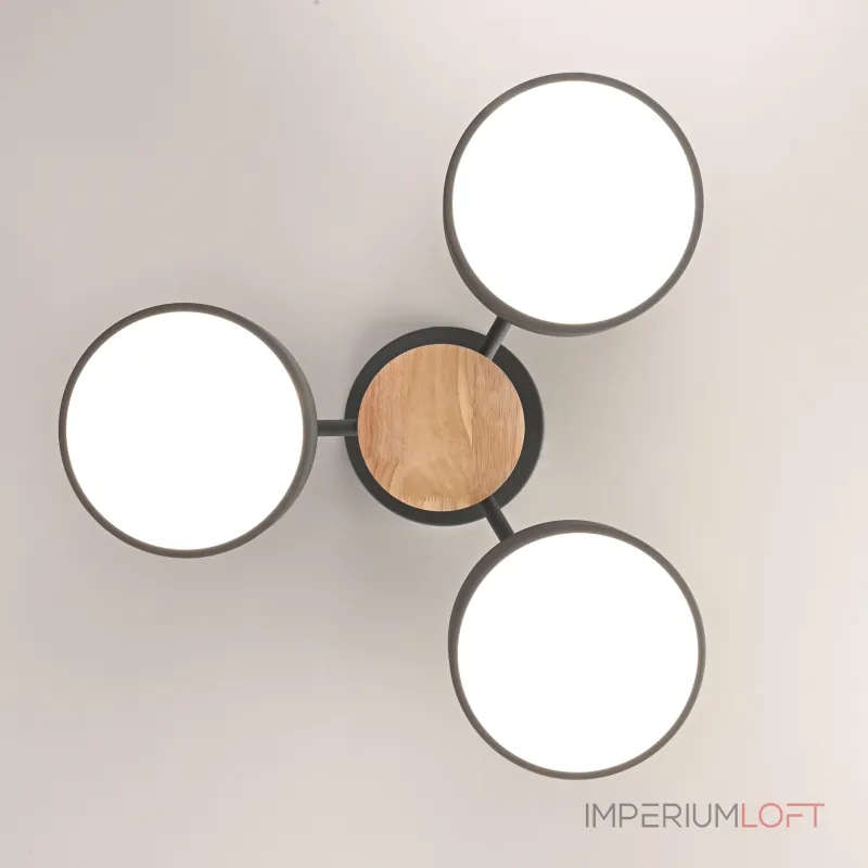 Потолочная люстра MOVE 3 Gray от ImperiumLoft Потолочная люстра MOVE 3 Gray от ImperiumLoft