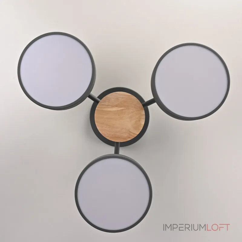 Потолочная люстра MOVE 3 Gray от ImperiumLoft Потолочная люстра MOVE 3 Gray от ImperiumLoft