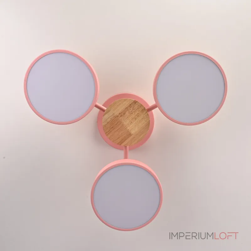 Потолочная люстра MOVE 3 Pink от ImperiumLoft Потолочная люстра MOVE 3 Pink от ImperiumLoft