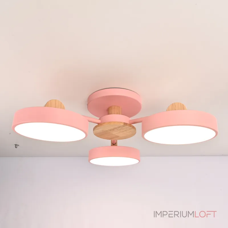 Потолочная люстра MOVE 3 Pink от ImperiumLoft Потолочная люстра MOVE 3 Pink от ImperiumLoft