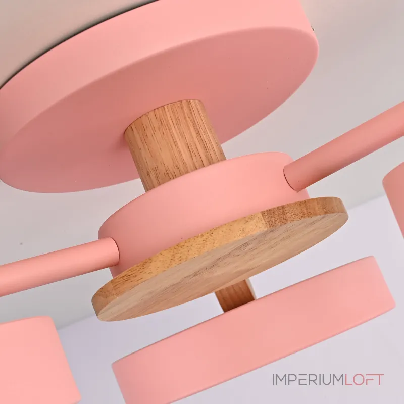 Потолочная люстра MOVE 3 Pink от ImperiumLoft Потолочная люстра MOVE 3 Pink от ImperiumLoft