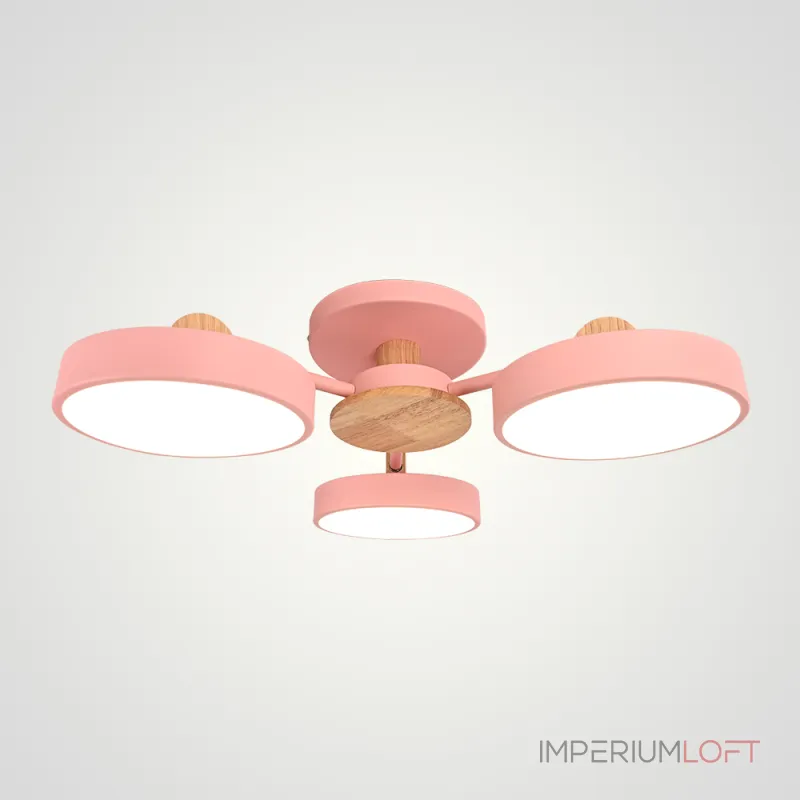 Потолочная люстра MOVE 3 Pink от ImperiumLoft Потолочная люстра MOVE 3 Pink от ImperiumLoft