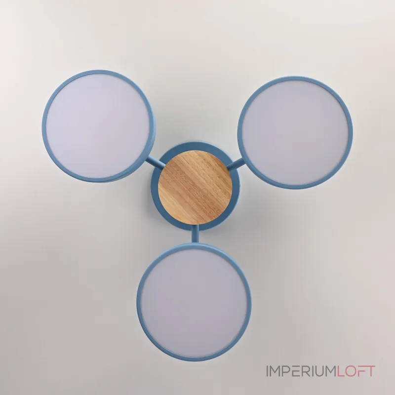 Потолочная люстра MOVE 3 Blue от ImperiumLoft