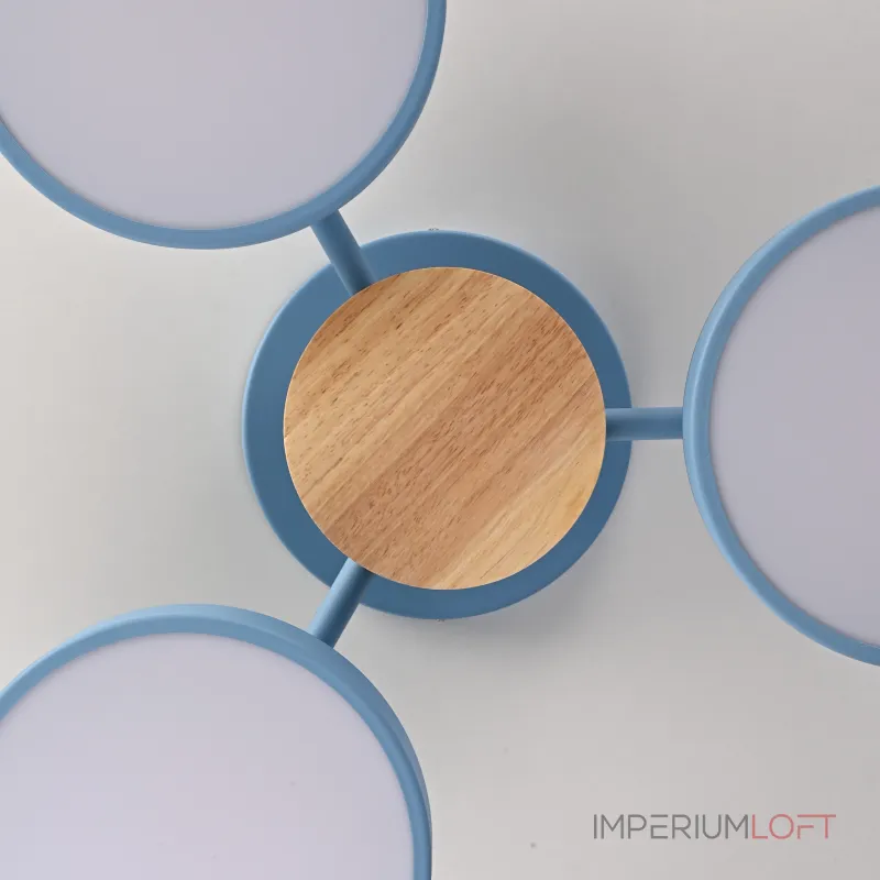 Потолочная люстра MOVE 3 Blue от ImperiumLoft