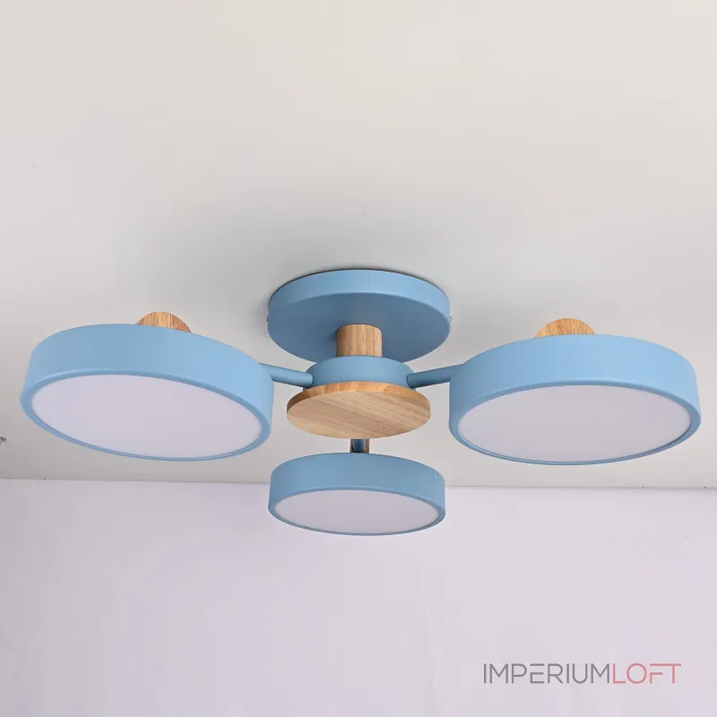 Потолочная люстра MOVE 3 Blue от ImperiumLoft