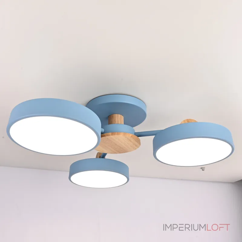 Потолочная люстра MOVE 3 Blue от ImperiumLoft