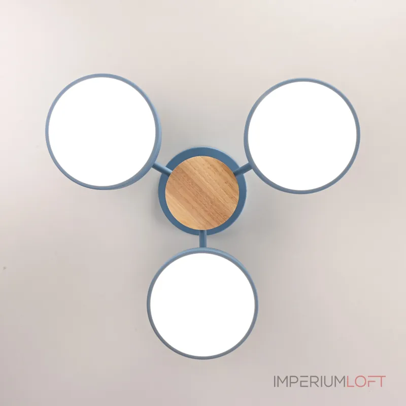 Потолочная люстра MOVE 3 Blue от ImperiumLoft