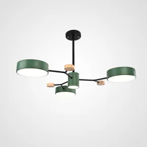 Люстра на штанге MEADE 4 lamps Green Люстра на штанге MEADE 4 lamps Green