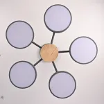 Потолочная люстра MOVE 5 Gray от ImperiumLoft