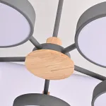 Потолочная люстра MOVE 5 Gray от ImperiumLoft