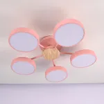 Потолочная люстра MOVE 5 Pink от ImperiumLoft