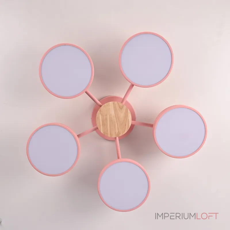 Потолочная люстра MOVE 5 Pink от ImperiumLoft