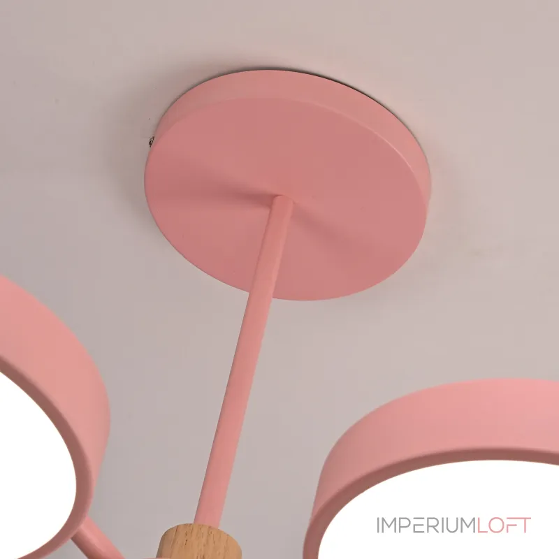 Потолочная люстра MOVE 5 Pink от ImperiumLoft