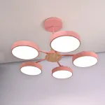 Потолочная люстра MOVE 5 Pink от ImperiumLoft