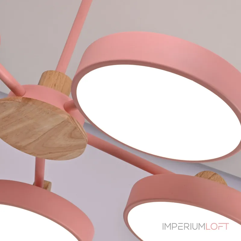 Потолочная люстра MOVE 5 Pink от ImperiumLoft
