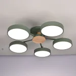 Потолочная люстра MOVE 5 Green от ImperiumLoft