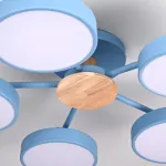 Потолочная люстра MOVE 5 Blue от ImperiumLoft