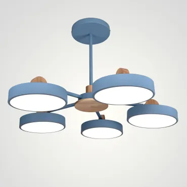 Потолочная люстра MOVE 5 Blue