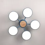 Потолочная люстра MOVE 5 Blue от ImperiumLoft