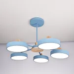 Потолочная люстра MOVE 5 Blue от ImperiumLoft